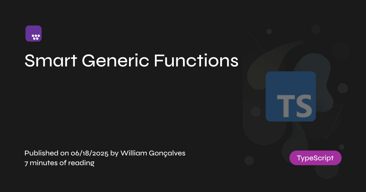 Smart Generic
Functions